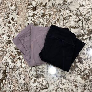 2 pairs of Athleta kids leggings (Stash Your Treasures)
